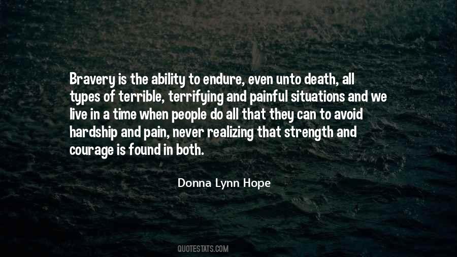Pain Endurance Quotes #1587758