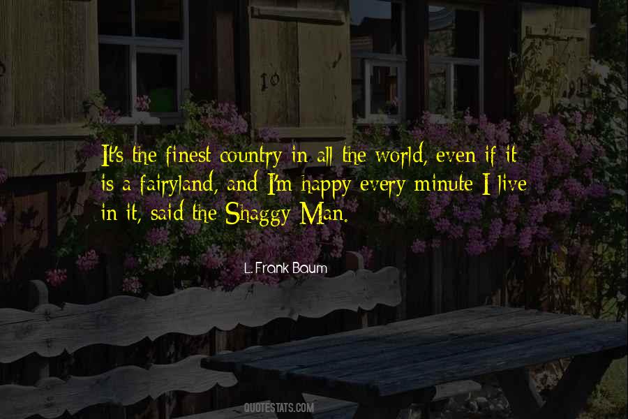 Happy Country Quotes #1090653