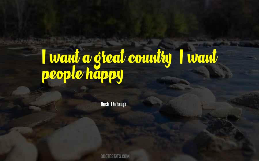 Happy Country Quotes #1105213