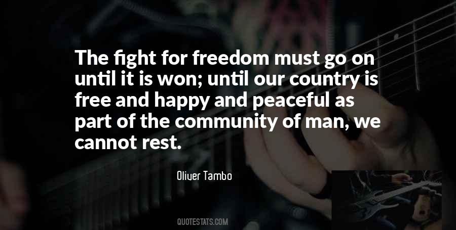 Happy Country Quotes #235322