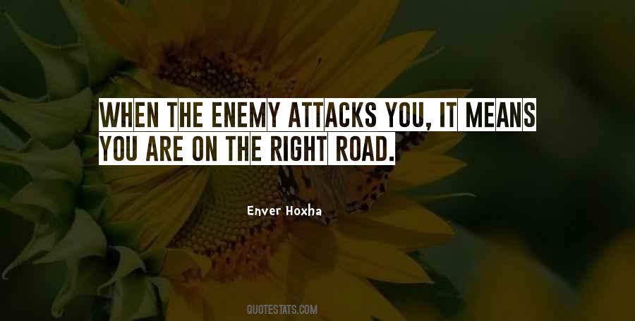 Quotes About The Right Road #1609920