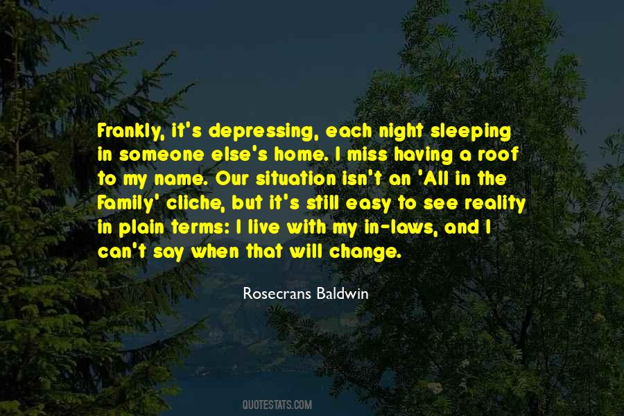Family Reality Quotes #1192534