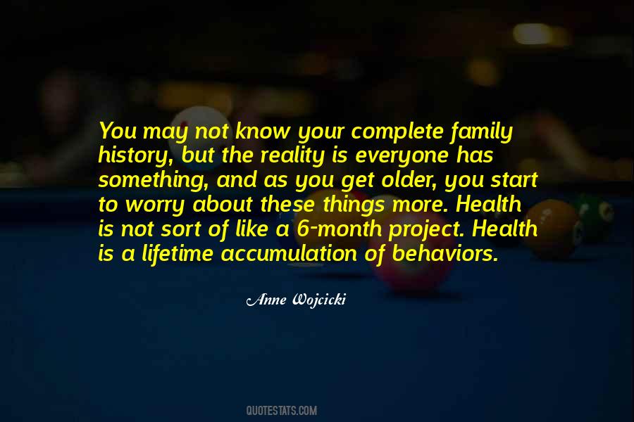 Family Reality Quotes #1498508