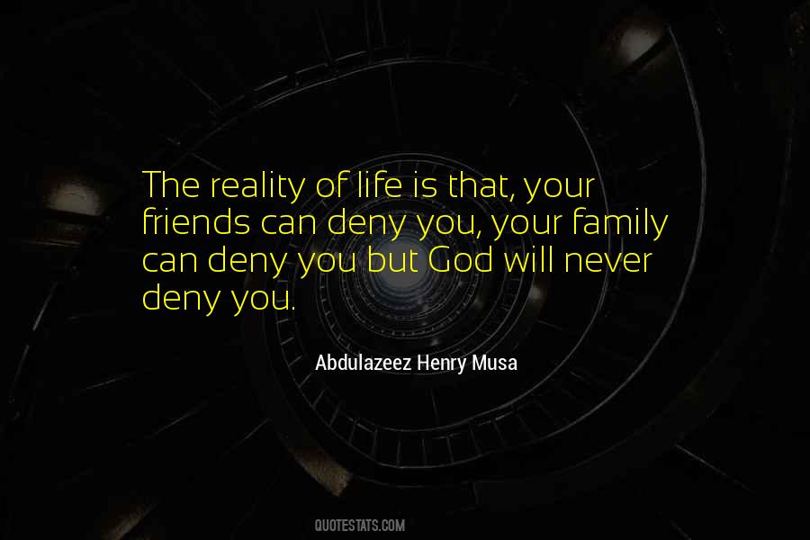 Family Reality Quotes #1638384