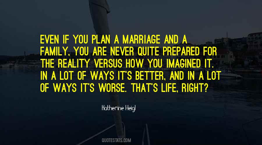 Family Reality Quotes #1803214