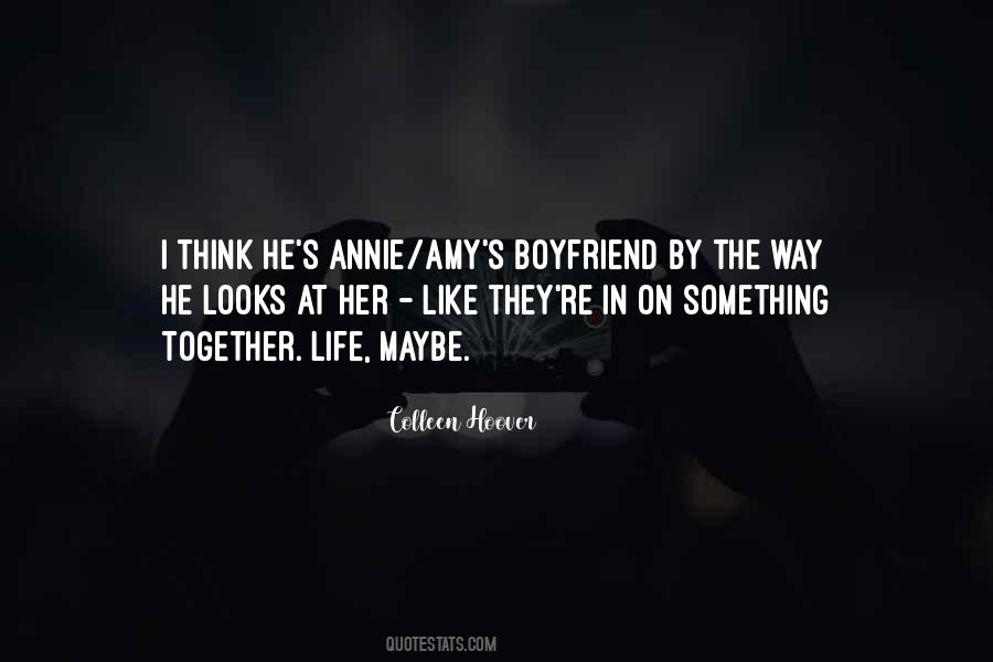 He Looks At Her Quotes #199325