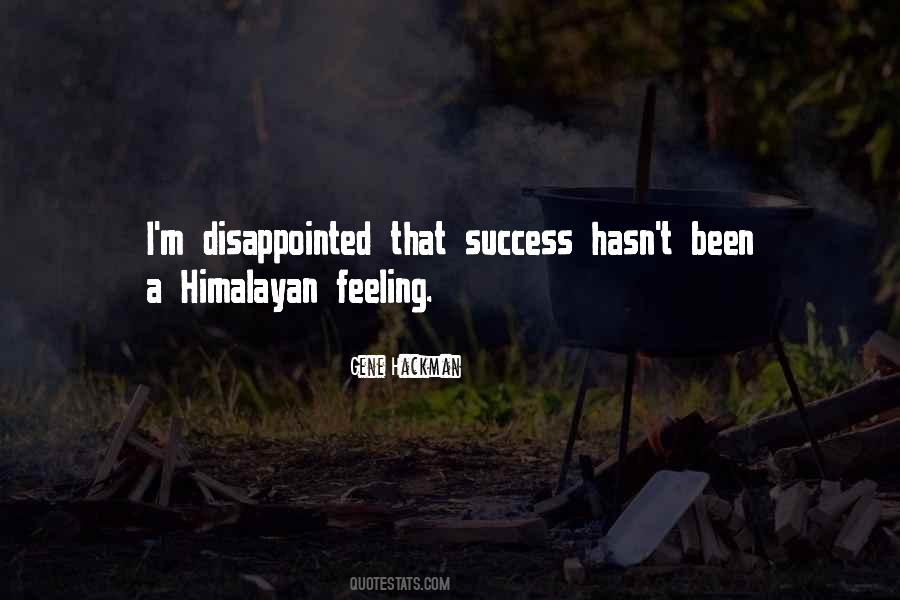 Feeling Disappointed Quotes #714276