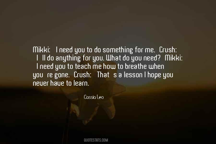 Learn To Breathe Quotes #1171634