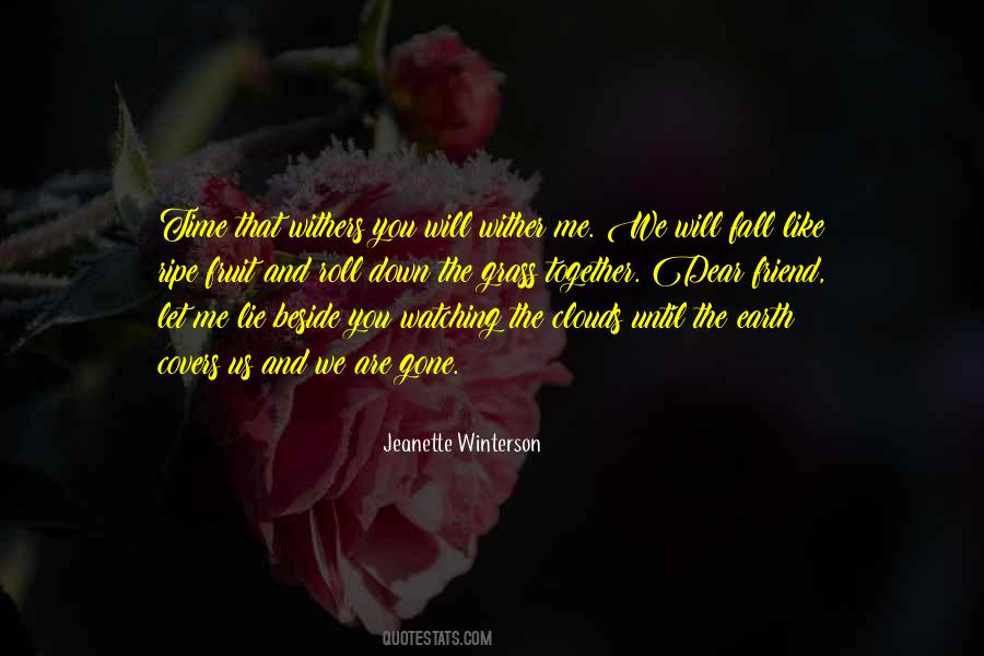 Friend Fall Quotes #1516337