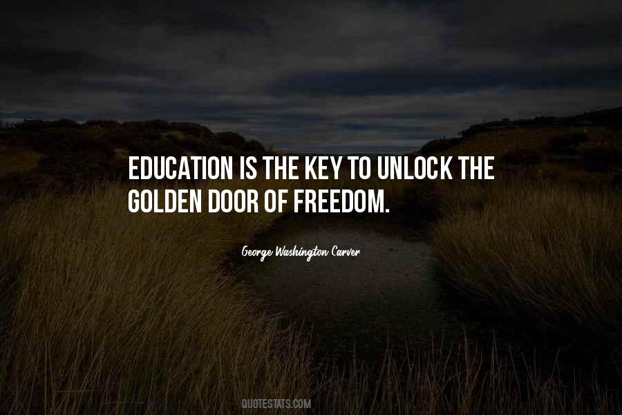 Freedom Education Quotes #1091543