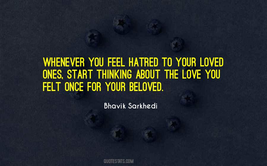 Loved Once Quotes #390813