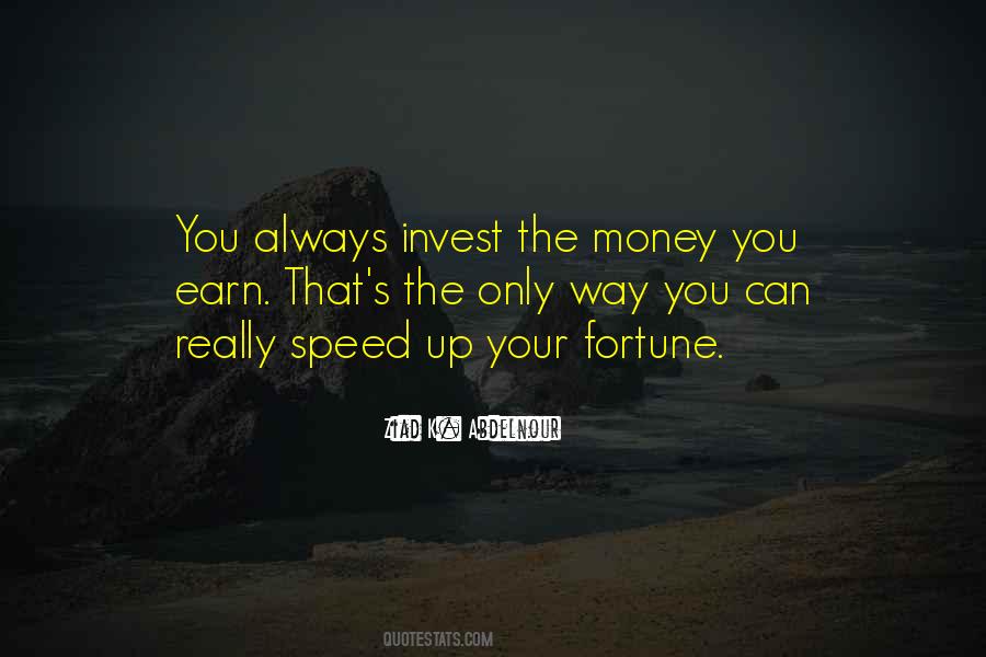 Money Invest Quotes #1287882