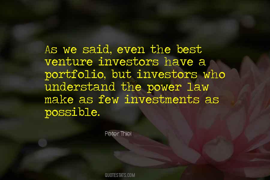 Best Investments Quotes #208528