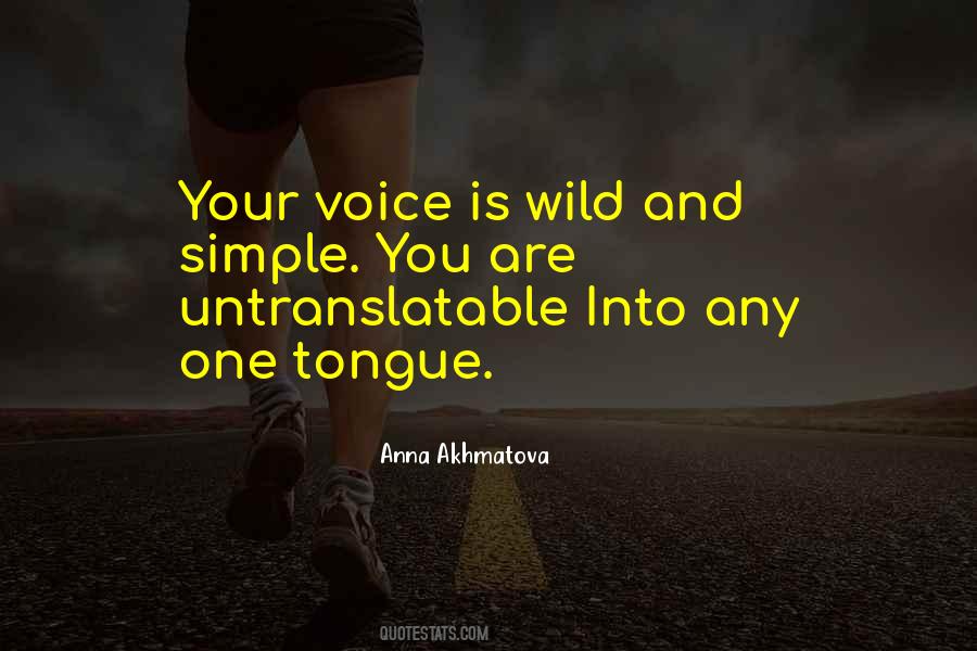 The Simple Wild Quotes #1436968