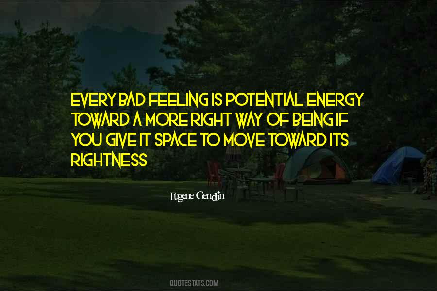 Feeling Energy Quotes #173788