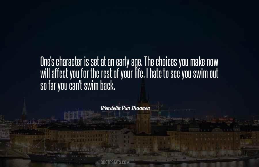 Swim With Me Quotes #148653
