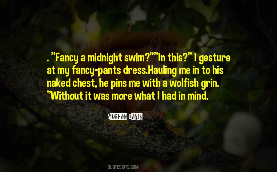 Swim With Me Quotes #565126