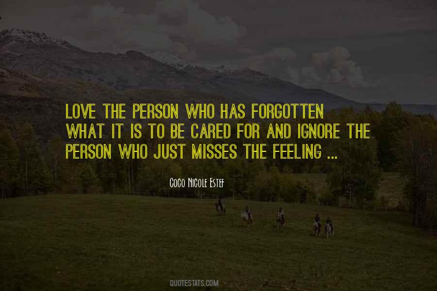 Feeling Forgotten Quotes #469581