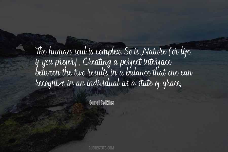 Nature Balance Quotes #1146416