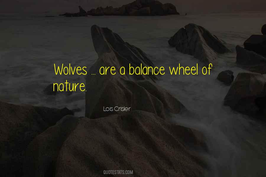 Nature Balance Quotes #579539