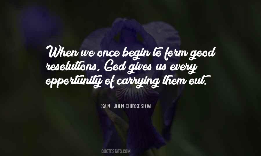 God Opportunity Quotes #1670194