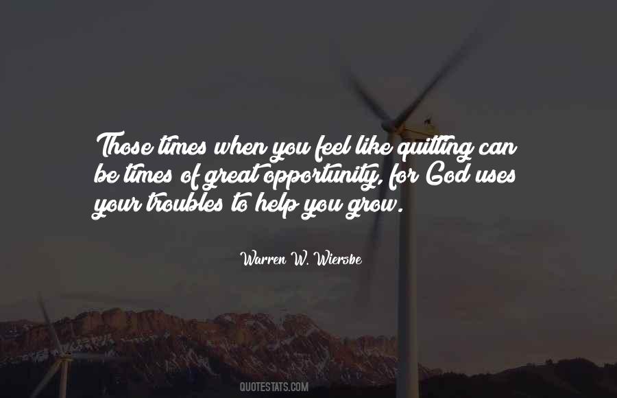 God Opportunity Quotes #413638