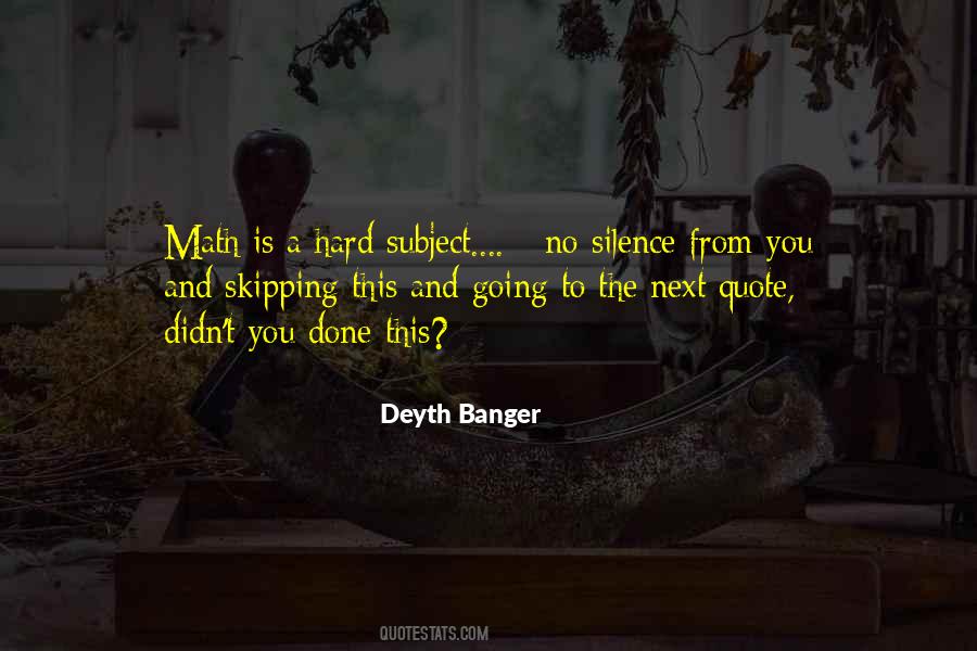 Math Is Hard Quotes #1309469