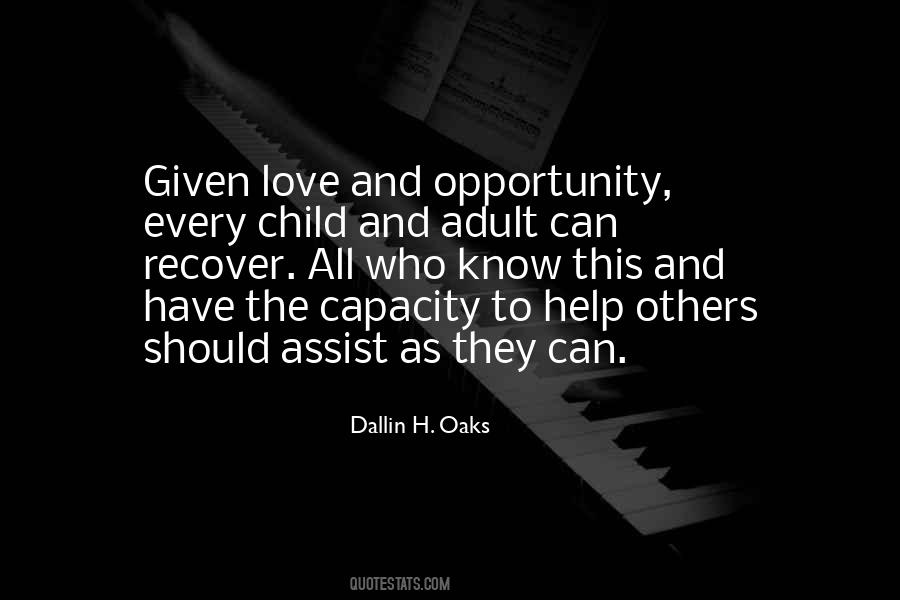 Love Opportunity Quotes #1609966