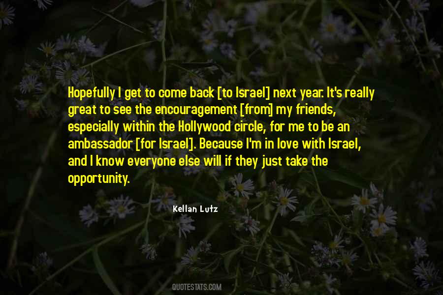 Love Opportunity Quotes #334481
