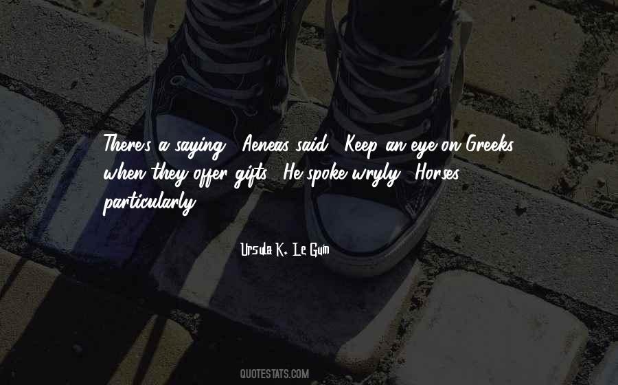 They Spoke Quotes #238551