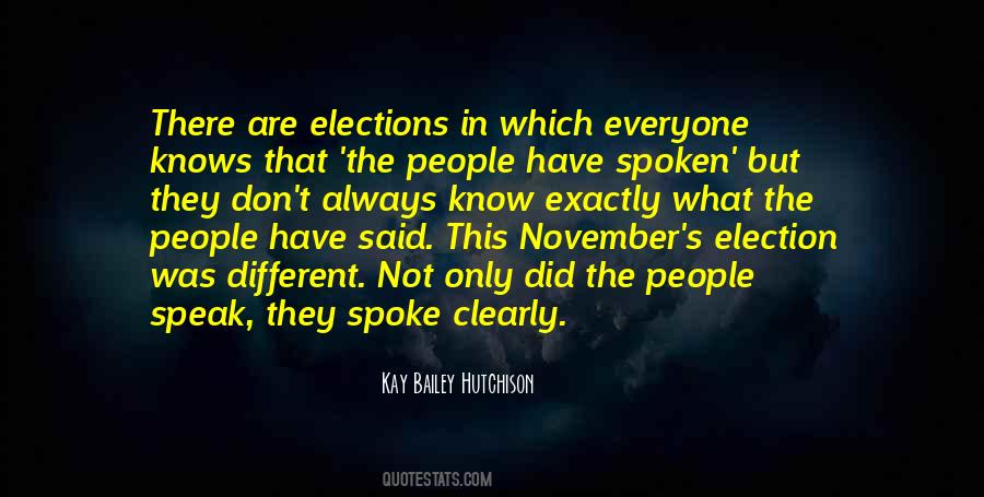 They Spoke Quotes #361542