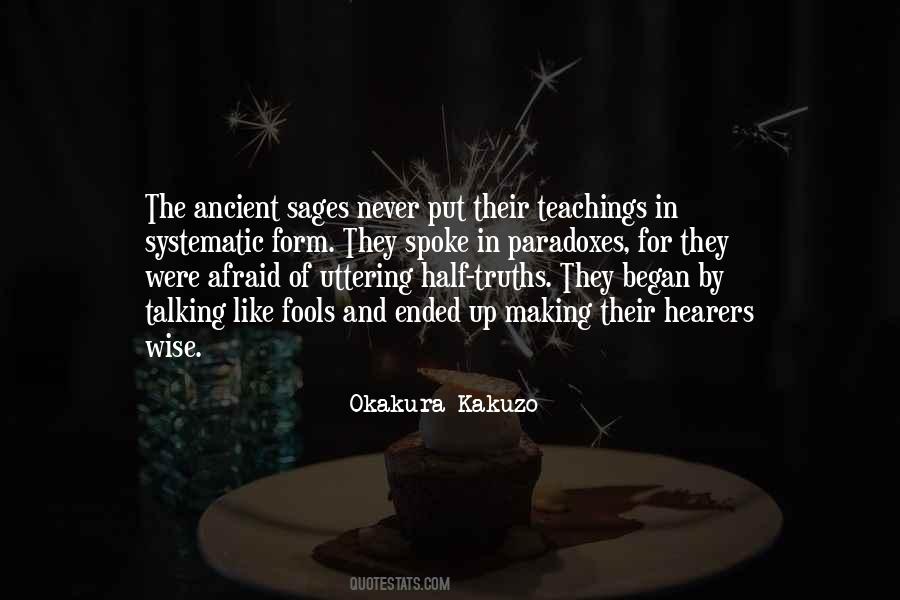 They Spoke Quotes #674609