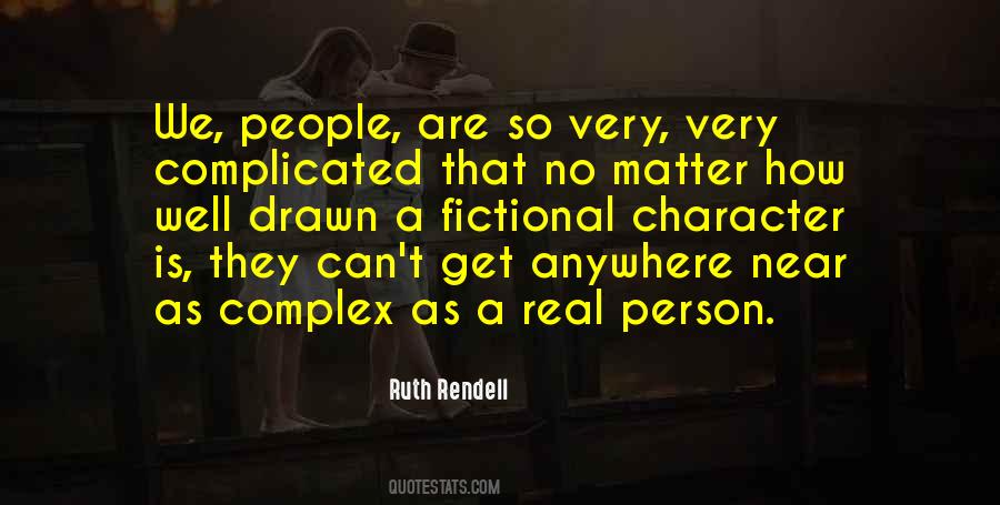 People Are Complicated Quotes #1395279