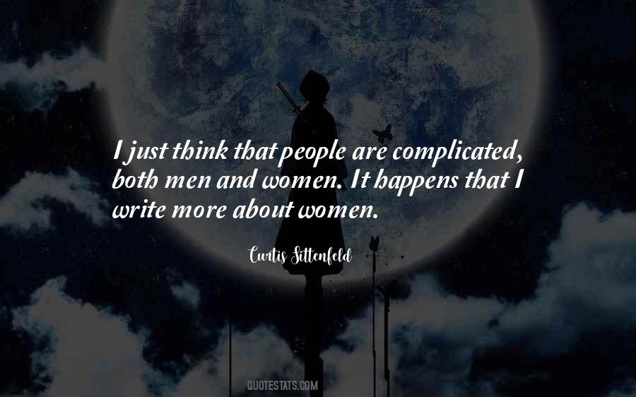 People Are Complicated Quotes #1589652