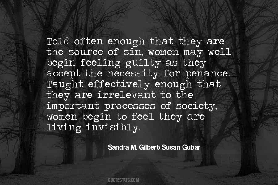 Feeling Guilty And Sorry Quotes #217152