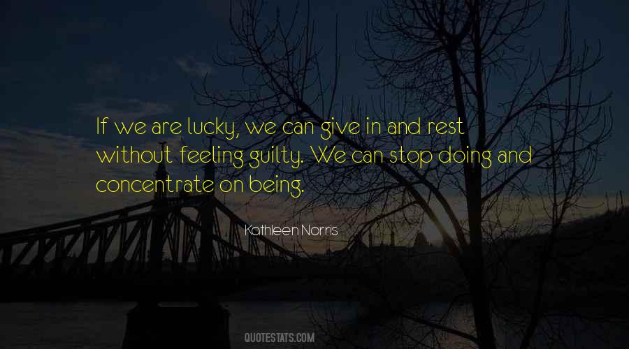 Feeling Guilty Quotes #1626566