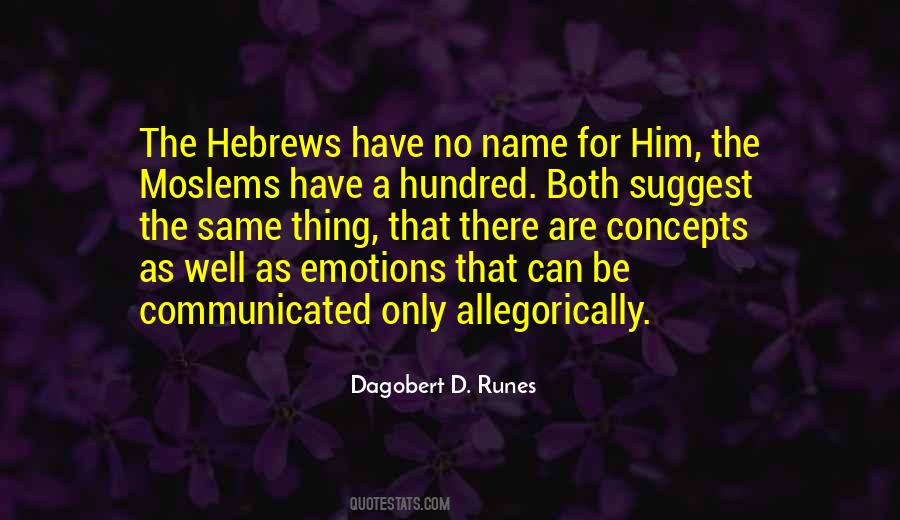Quotes About Hebrews #1133412