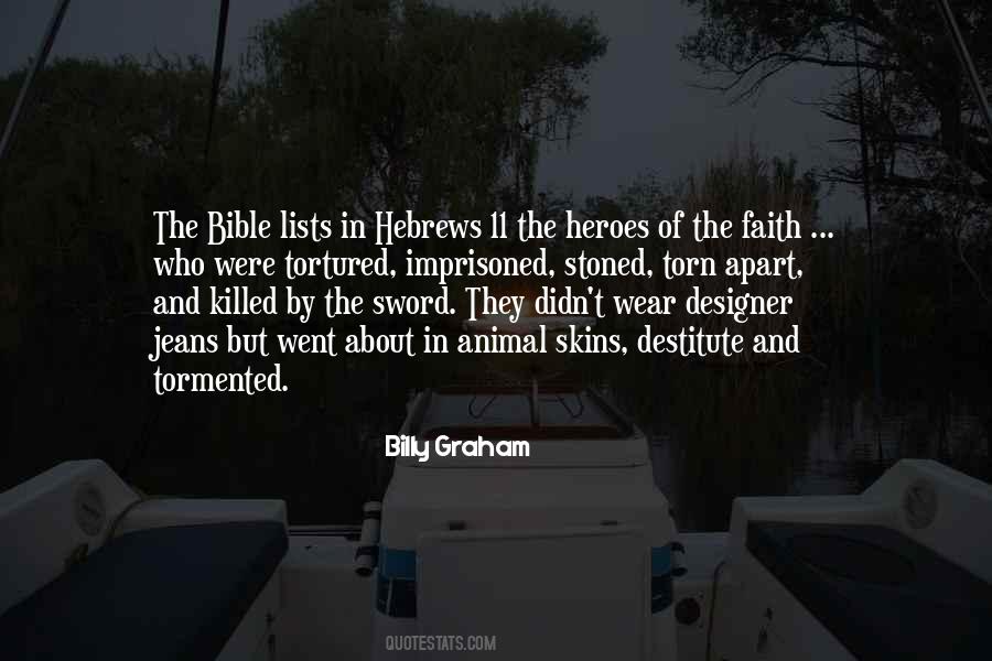 Quotes About Hebrews #1638313