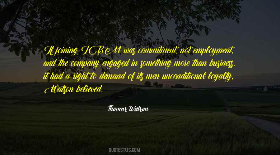 Commitment Loyalty Quotes #106168