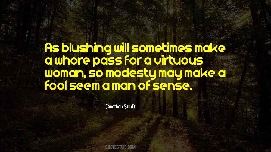 Modesty Woman Quotes #980132