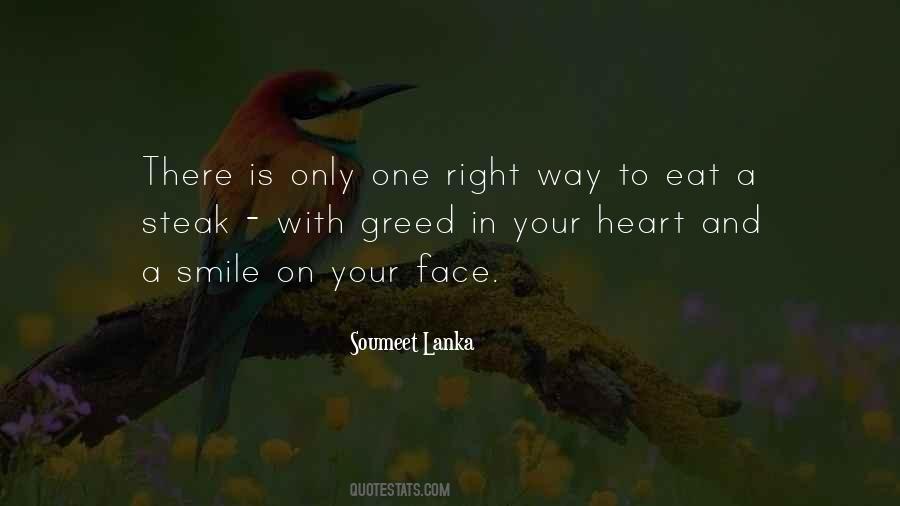 Smile Food Quotes #1054146