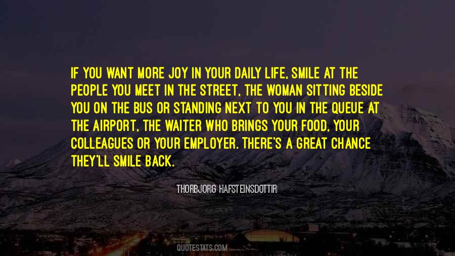 Smile Food Quotes #1140791
