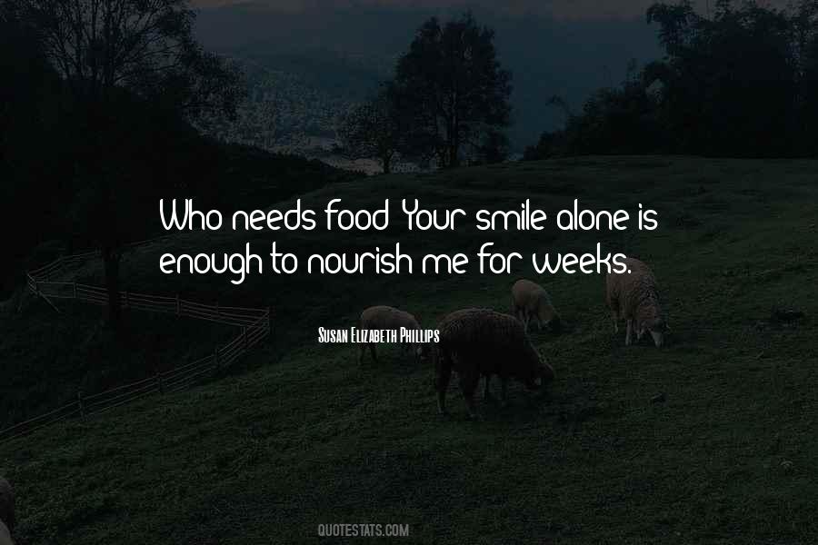 Smile Food Quotes #887702
