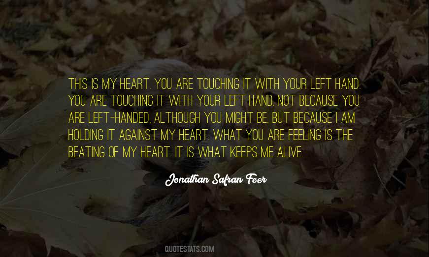 Feeling Heart Touching Quotes #1869854