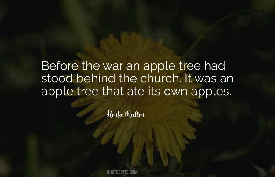 Quotes About An Apple Tree #373311