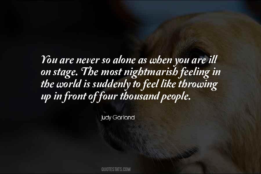 Feeling Ill Quotes #1532327