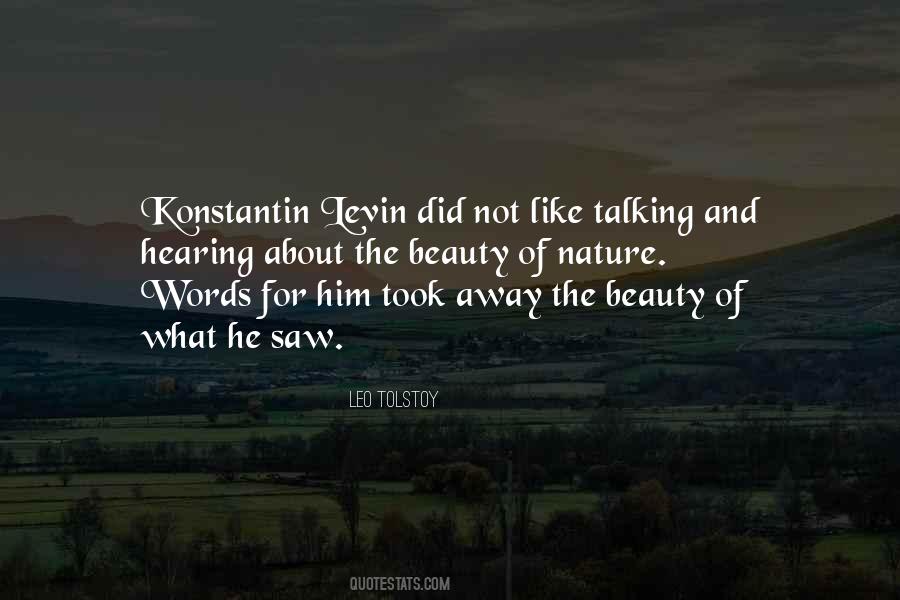 Tolstoy Beauty Quotes #1867849