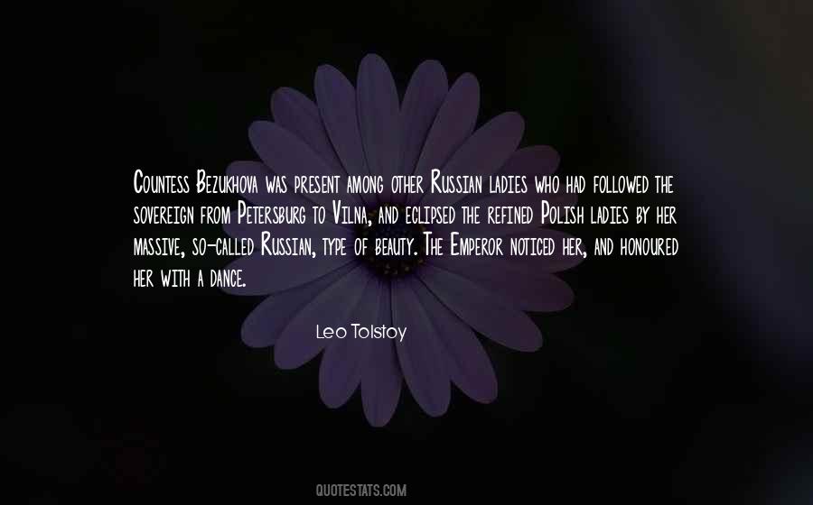 Tolstoy Beauty Quotes #322241