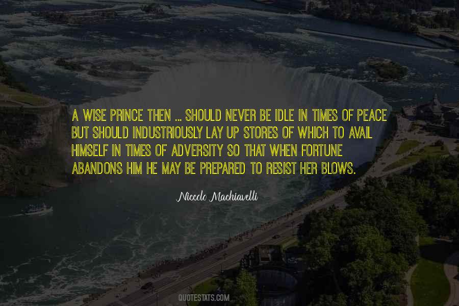Wise Peace Quotes #1031591