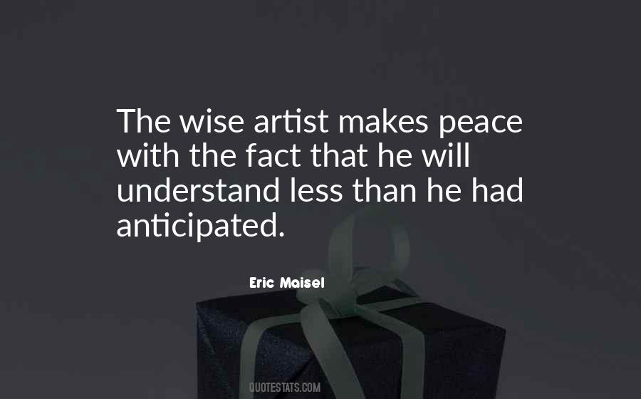 Wise Peace Quotes #1158092